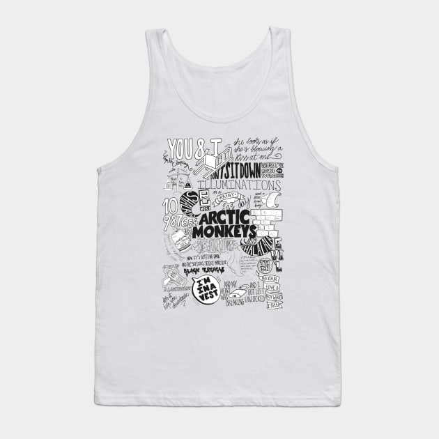 Arctic Monkeys Tank Top by The Collection